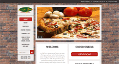 Desktop Screenshot of lavillaromapizza.com